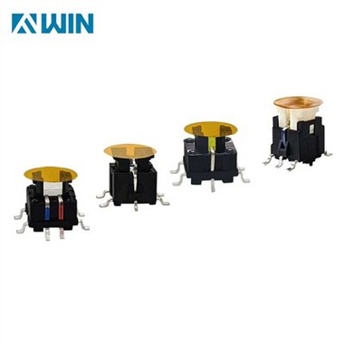 Interruptors tàctils LED blancs SMD