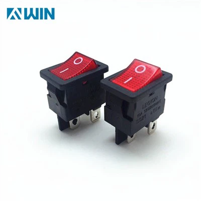 Interruptor basculant de doble pol